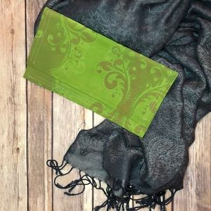 Two Hippies Leather Suede Clutch